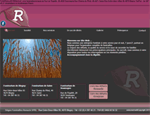 Tablet Screenshot of funeraillesremacle.be